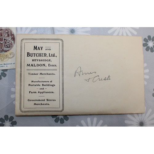 243 - Cigarettes Card Album With A Quantity Of Collectable Cigarette Cards Inc-ARMS OF UNIVERSITIES/ARMS O... 