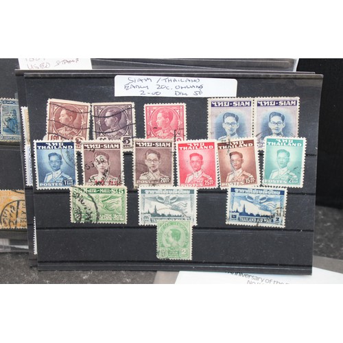 229 - A Large Quantity Of Franked And Un-Franked Stamps, First Day Covers, Stamp Accessories  And 2 x Empt... 