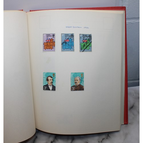 232 - 5 x Stamp Albums Etc As Found