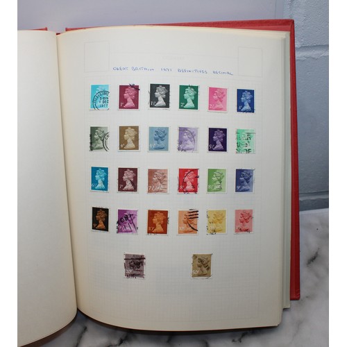 232 - 5 x Stamp Albums Etc As Found