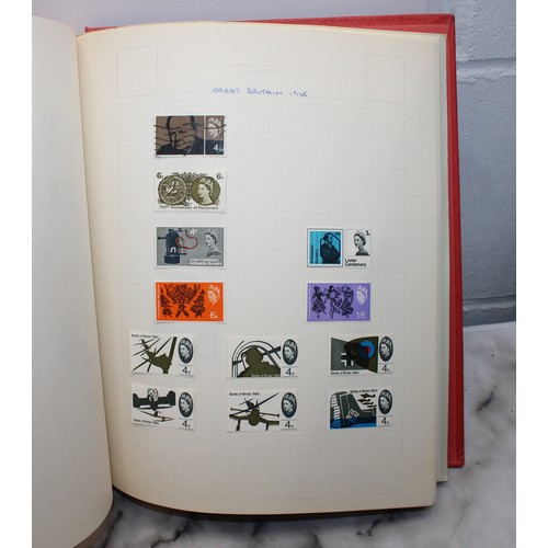 232 - 5 x Stamp Albums Etc As Found