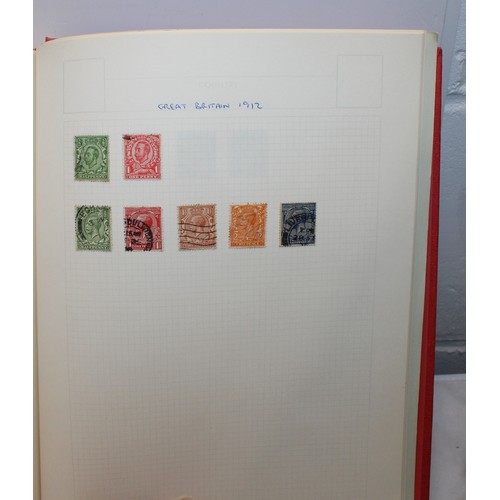 232 - 5 x Stamp Albums Etc As Found