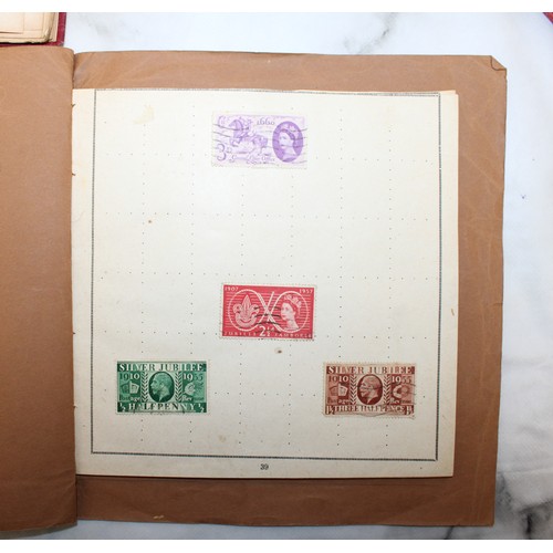 232 - 5 x Stamp Albums Etc As Found