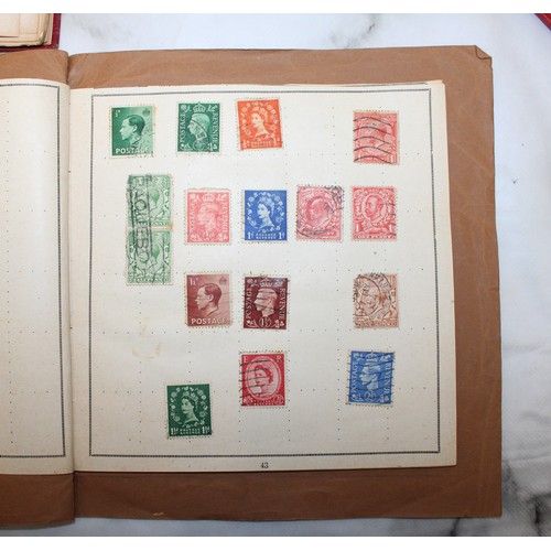 232 - 5 x Stamp Albums Etc As Found
