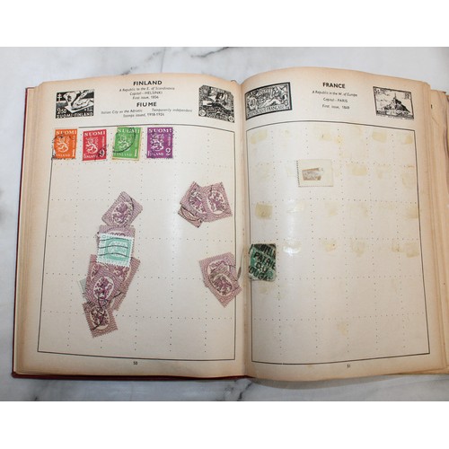 232 - 5 x Stamp Albums Etc As Found