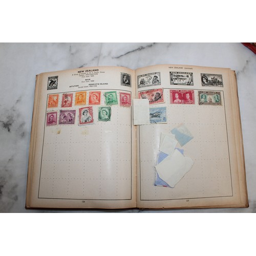 232 - 5 x Stamp Albums Etc As Found