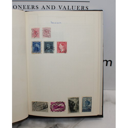 232 - 5 x Stamp Albums Etc As Found