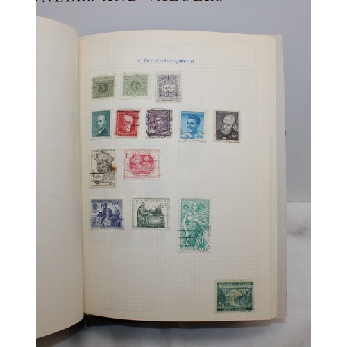 232 - 5 x Stamp Albums Etc As Found