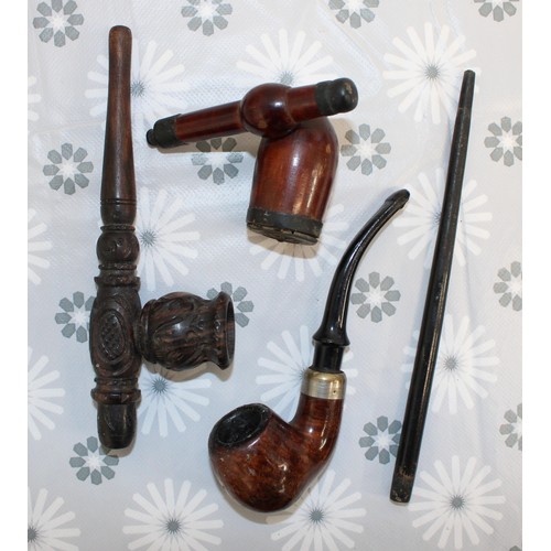 249 - Three Smoking Pipes As Found