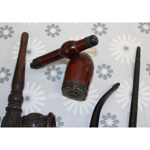 249 - Three Smoking Pipes As Found