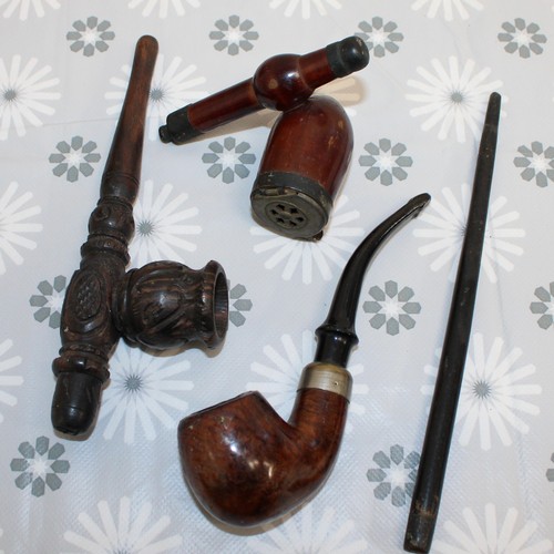 249 - Three Smoking Pipes As Found