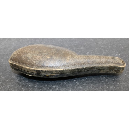 251 - A Collectable Antique Meerschaum Pipe Featuring A Carved Pug Dog Presented In It's Original Fitted C... 