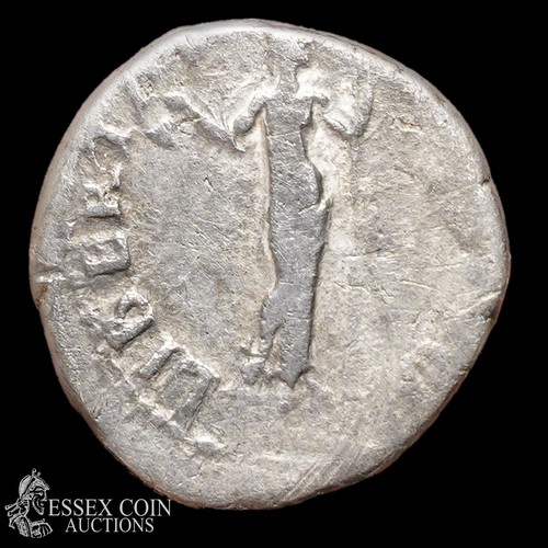 167 - Vitellius Silver Denarius 2.54 grams, 18.20 mm. Obv:  Laureate head right, +A VITELLIVS GERM IMP AVG... 