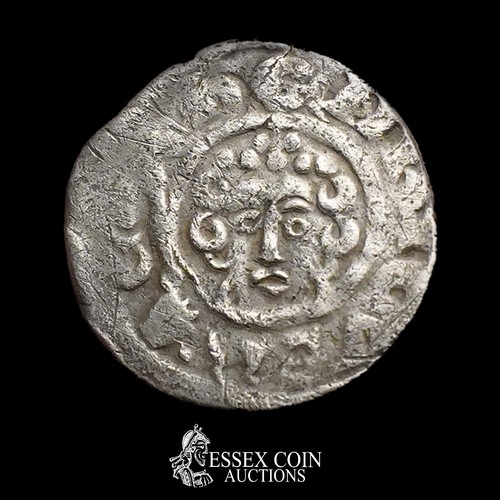 218 - Henry III Short cross penny, 1216-47. Silver, 1.32 grams, 17.80 mm. Obv: crowned front-facing bust h... 