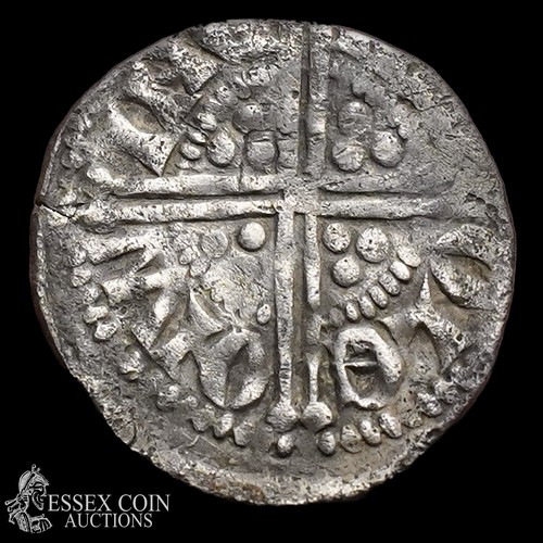 225 - Henry III Penny, Long Cross coinage, 1247-72. Silver, 1.23 grams, 18.30 mm. Obv: crowned front-facin... 