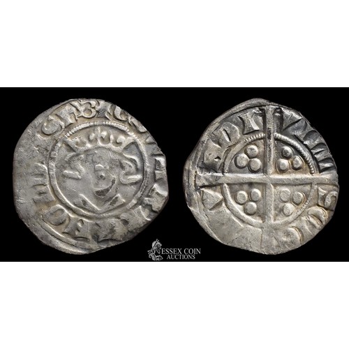 232 - Edward Penny, new coinage 1279-. Silver: 1.40 grams, 18.80 mm. Obv: crowned front-facing bust, +EDWA... 