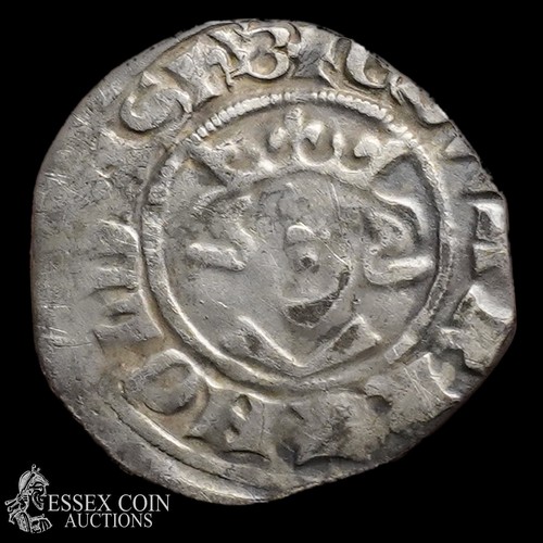 232 - Edward Penny, new coinage 1279-. Silver: 1.40 grams, 18.80 mm. Obv: crowned front-facing bust, +EDWA... 