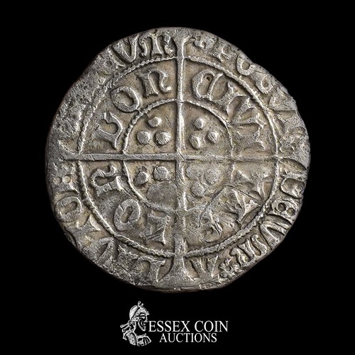 262 - Edward IV Silver Groat second reign, 1471-83. Silver, 2.82 grams, 15.20 mm. Obv: Crowned facing bust... 