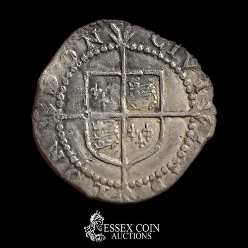 301 - Elizabeth I Penny, Fifth Issue, 1578-82. Silver, 0.45 grams, 14.30 mm. Obv: Left crowned facing bust... 