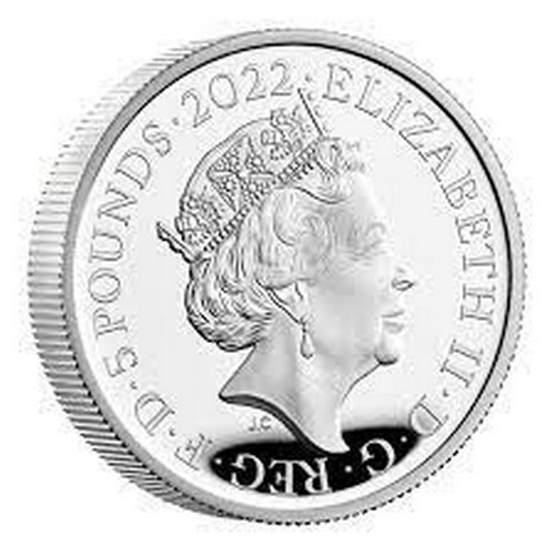 381 - Royal Mint Monarchs Series, King James I, 10 ounce silver proof coin. Limited edition of only 150 ev... 