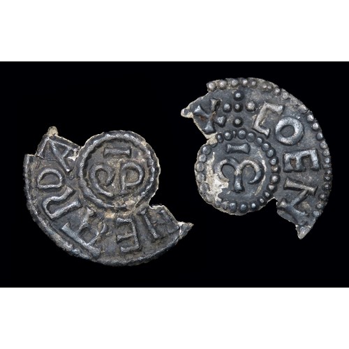 190 - Archbishop Æthelheard with Coenwulf of Mercia as Overlord penny fragment, Group III (c.798-c.805). S... 