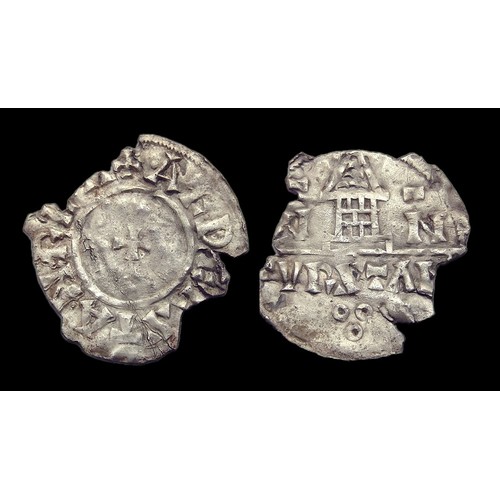 193 - Aethelstan 'Church type' penny. York mint, moneyer Thorsteinn. Obv: Small cross pattée, +AEDELSTAN R... 