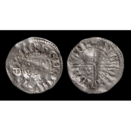 217 - Henry III long cross penny, class 3b. Silver, 19mm, 1.31g. Obv: crowned facing bust holding sceptre,... 