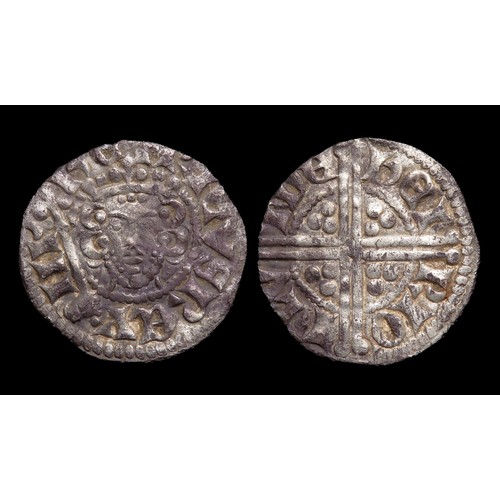 220 - Henry III long cross penny, class 5b2. Silver, 18mm, 1.35g. Obv: crowned facing bust holding sceptre... 