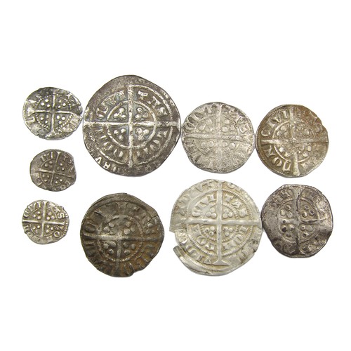 262 - Medieval coin group, from Edward I - Henry VI. Various denominations.