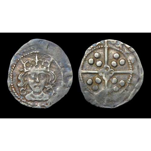 272 - Edward IV penny, Second Reign, 1471-83, Light coinage. Silver, 16mm, 0.65g.  Silver, 0.64 grams. 15.... 