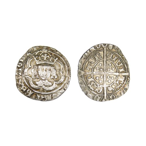 286 - Henry VII Halfgroat. Silver, .... Obverse: Crowned facing bust + HENRIC DI' GRA' REX AGL' Z. Reverse... 