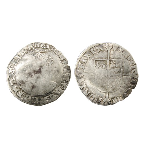 310 - Mary groat, sole reign 1553-54. Silver, 1.99g. 23.16 mm. Obv: crowned left facing bust, +MARIA D G A... 