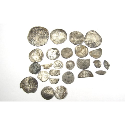 343 - Mixed hammered coin group