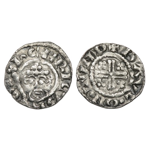 270 - Henry II London Mint Short Cross Penny. Short Cross Coinage, 1180-1189 AD. Silver, 1.27 grams. 20 mm... 