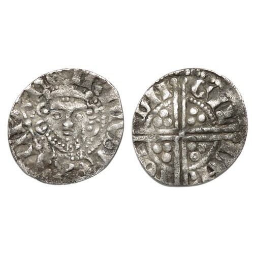 277 - Henry III Penny. Long Cross Coinage, 1247-72 AD. Silver, 1.10g. 19 mm. +GILBERT ON CAN. Moneyer Gilb... 