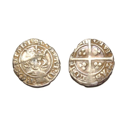 297 - Edward III Penny. Pre-treaty period, 1351-61 AD. Silver, 1.01g. 18 mm. Series C. London mint. Ref: S... 