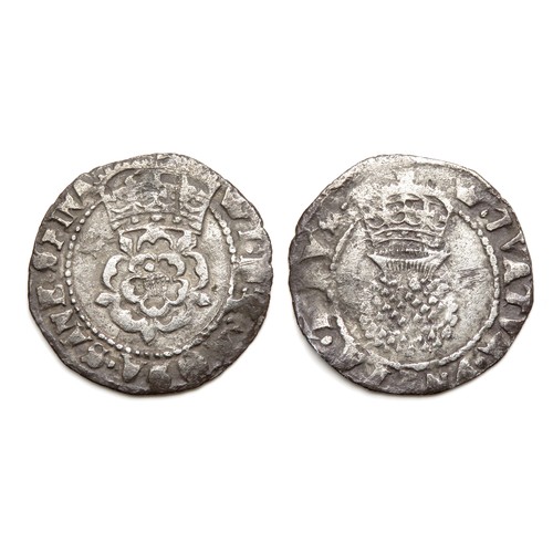 349 - James I Halfgroat. Second coinage, 1604-19. Silver, 17mm, 0.81g. Mint mark coronet. Ref: Spink 2659.