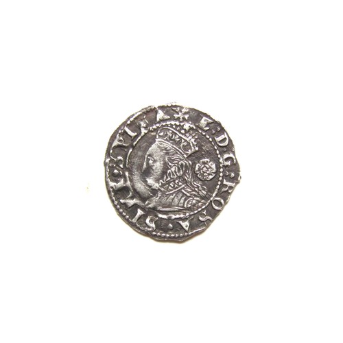 346 - Elizabeth I Threehalfpence. Third & Fourth Issues, 1561-77. Silver, 0.72g. 16 mm. Crowned bust l... 