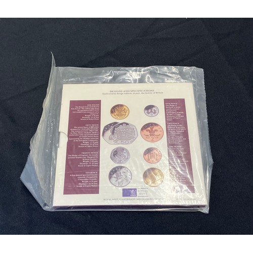 452 - Royal Mint Brilliant Uncirculated Coin Collection 1993