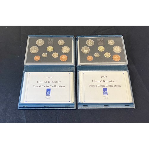 429 - Royal Mint Proof Coin Collection 1992 x 2.