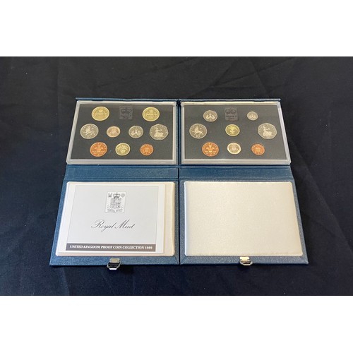 430 - Royal Mint Proof Coin Collection x 2 1989 & 90