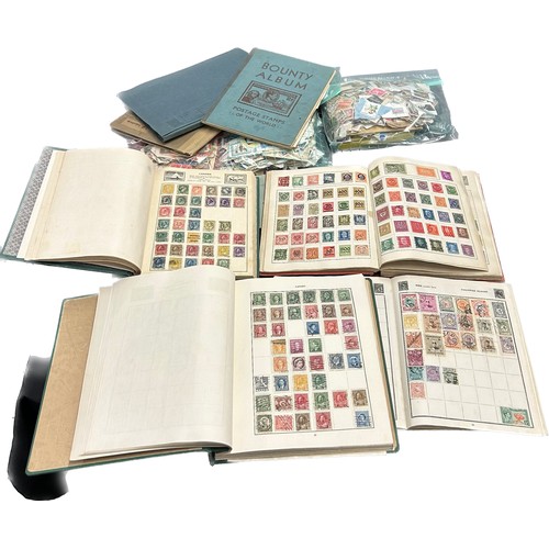 474 - Large Collection of British & World Stamps. Various albums containing early issues from 19th cen... 