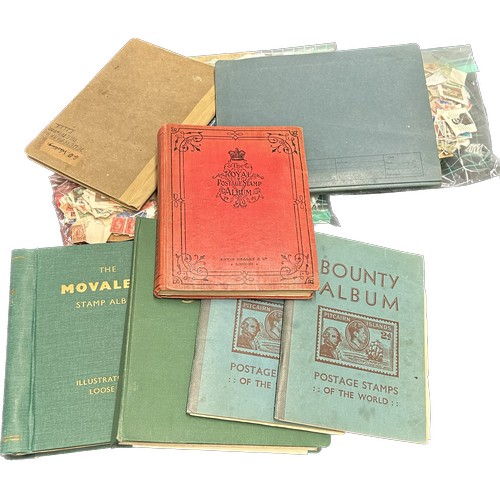 474 - Large Collection of British & World Stamps. Various albums containing early issues from 19th cen... 