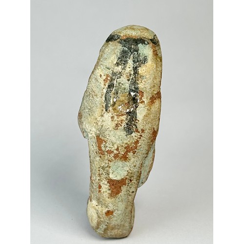 6 - Ancient Egyptian Shabti. Circa 945-730 BCE. 74mm x 27mm. A foreman shabti from the 22nd Dynasty, 3rd... 