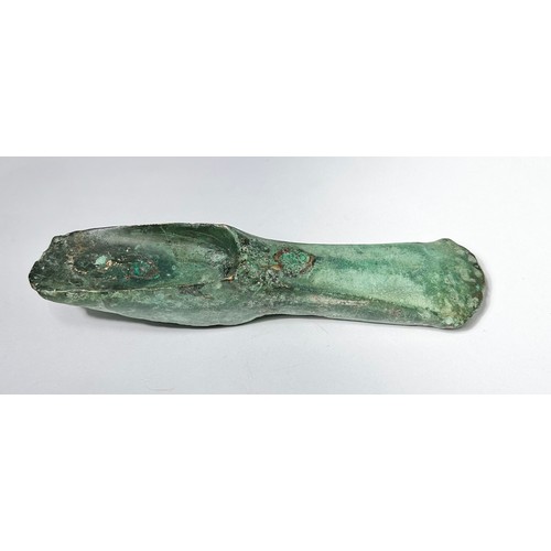 50 - Bronze Age Palstave Axe. Circa 1300 BCE. Copper-alloy, 120mm x 25mm 196.25 grams. found in Sussex, p... 