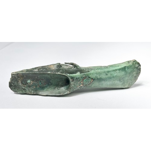 50 - Bronze Age Palstave Axe. Circa 1300 BCE. Copper-alloy, 120mm x 25mm 196.25 grams. found in Sussex, p... 