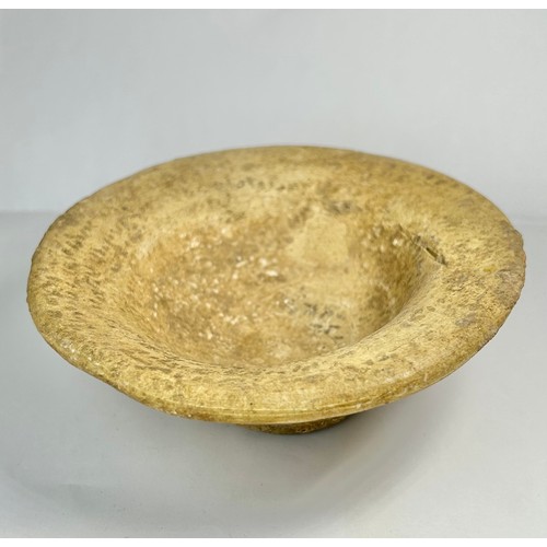 61 - Mesopotamia, Jewish Magic Bowl. Circa 200-500 CE. 120 x 46 mm. A terracotta bowl with Mandaitic insc... 