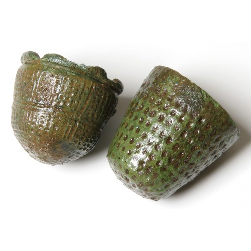 147 - Thimble Collection. Circa 13th-19th century AD. Copper-alloy and silver examples. Largest: 22mm, 2.6... 