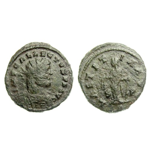 306 - Allectus Antoninianus. Colchester, 293-5 AD. 21.84mm. 4.13g. Radiate bust right, IMP C ALLECTVS P F ... 