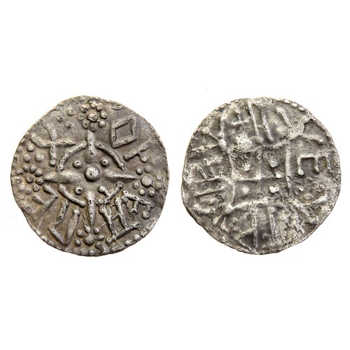 331 - Anglo-Saxon, Offa of Mercia Silver Penny. Light coinage, East Anglia circa 780-792 AD. Obv. OF FA RE... 